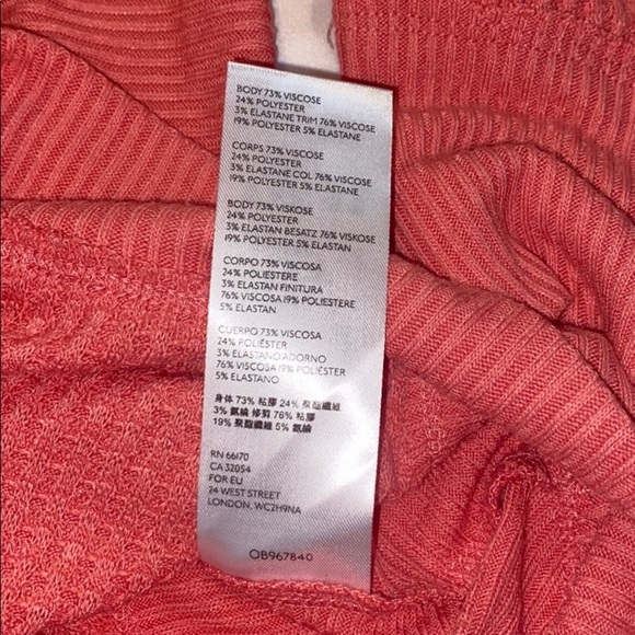 Free people Santa Clara Thermal Top Sz XS - Picture 6 of 6